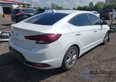 2019 Hyundai Elantra Sel из США, поврежденный, VIN 5NPD84LF0KH448228